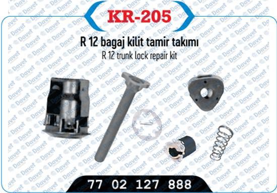 KAYA KR-205 Bagaj Kilit Tamir Takimi R12